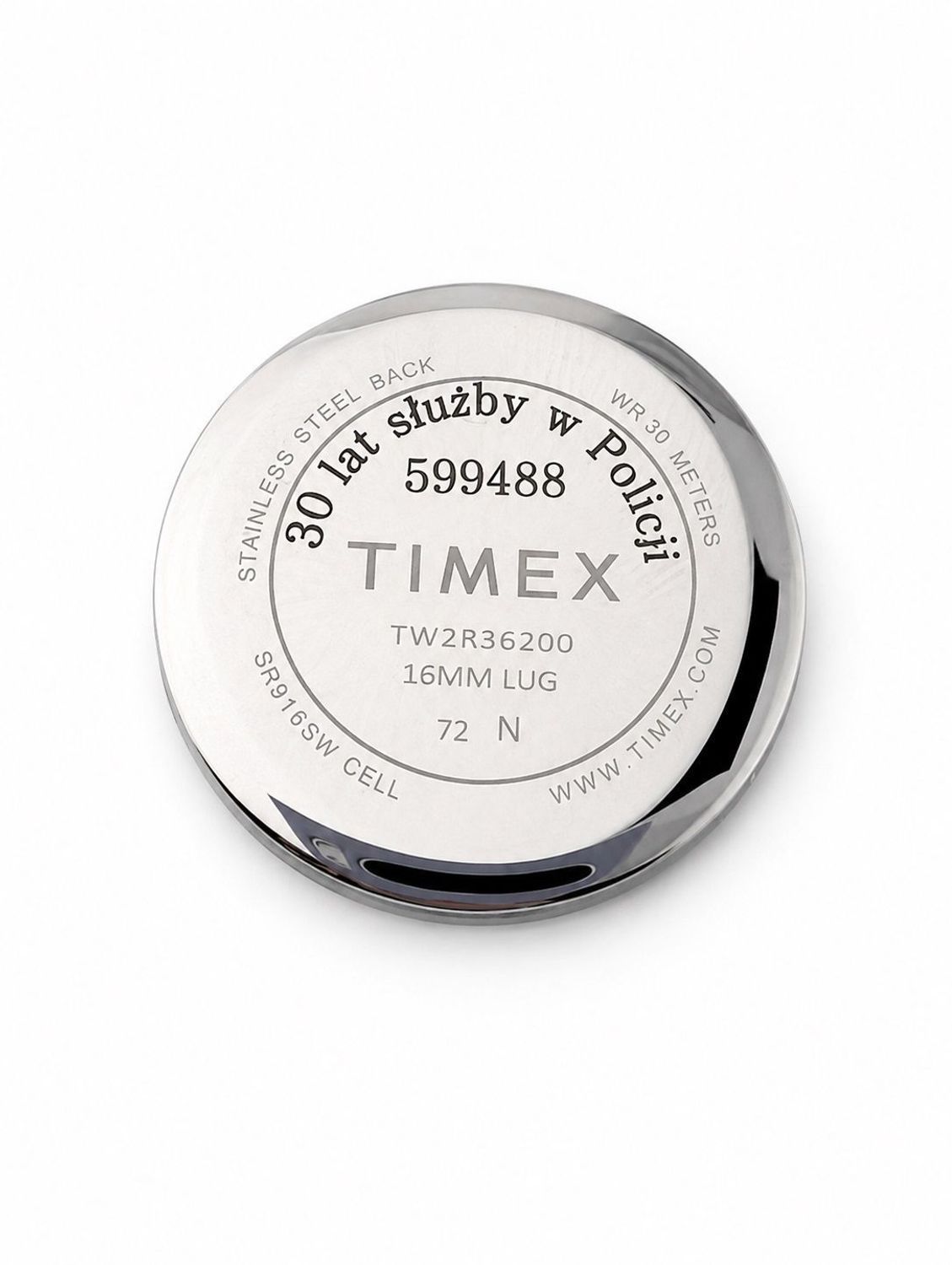 Dekiel do zegarka Timex TW2R36200 – stalowy dekiel z grawerem.jpg